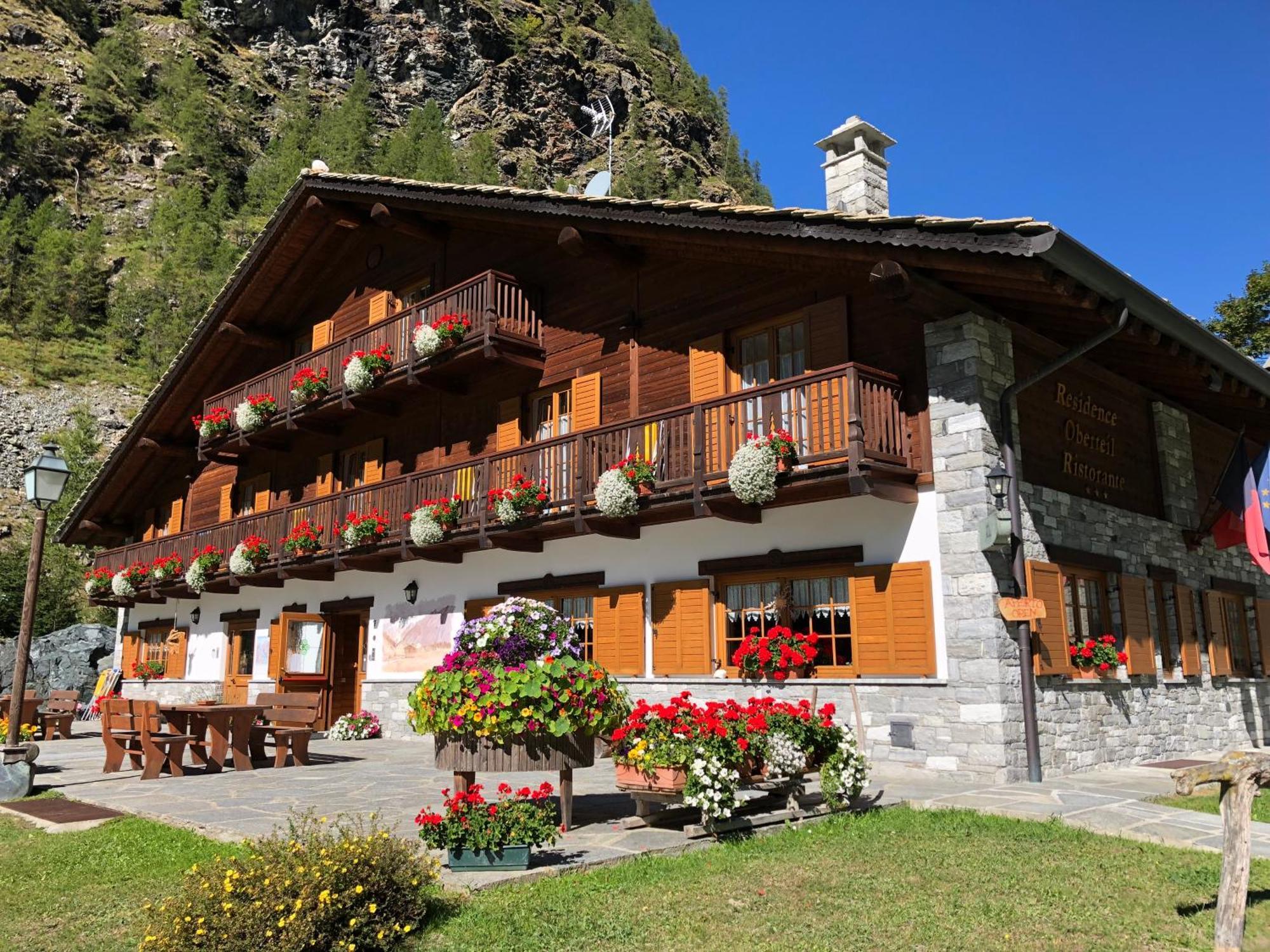 Residence Oberteil Gressoney-la-Trinité Екстериор снимка